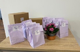 Donation bags from The Hygienies 