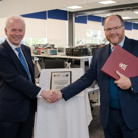 Minister for Science, Research and Innovation opens £2m investment in region’s Engineering and Environment students