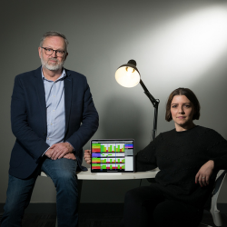 Professor Gavin Oxburgh and Dr Laura Farrugia