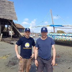 Johnny Hayes left - Papin award