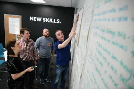 Classroom lesson in Health and Safety