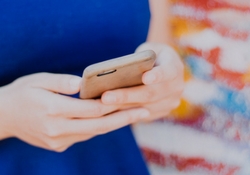 a close up of a hand