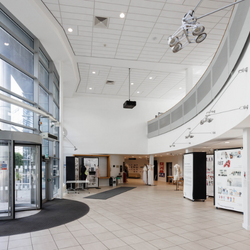 Northumbria School of Design Foyer.