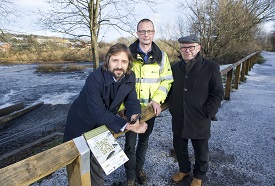 a man and woman posing for a picture