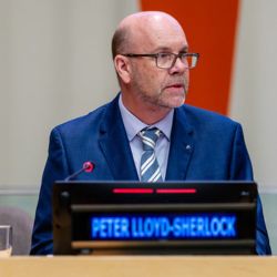 Professor Peter Lloyd-Sherlock Caption: Professor Peter Lloyd-Sherlock