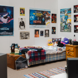 Fear in the Bedroom exhibition involving Dr Kate Egan.