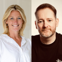 L-R: Lady Edwina Grosvenor and Jason Cook