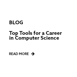 Blog - Top Tools for a Career in Computer Science - Read More - black text on white