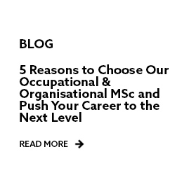 Blog: 5 Reasons to Choose our Msc and Push Your  Career to the Next Level. Read more.