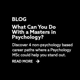 What Cay You Do With A Psychology Masters? Discover 4 non-psychology based career paths.