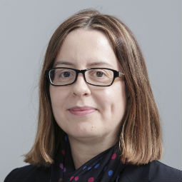 Jo-Anna Rooney wearing glasses