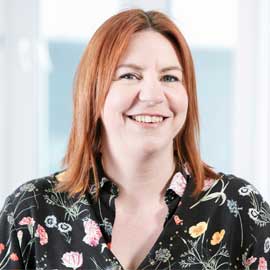 Kelly Sheridan smiling for the camera