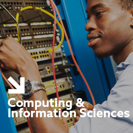 a man looking at the camera