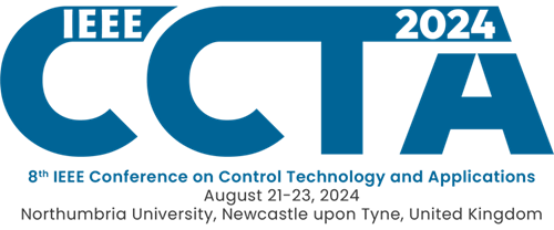 IEEE CCTA 2024 - 8th IEEE Conference on Control Technology and Applications. August 21-23, 2024. Northumbria University, Newcastle Upon Tyne, United Kingdom