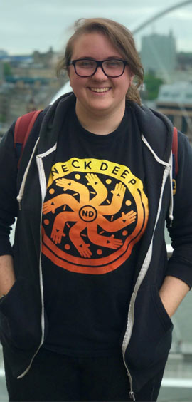 a person posing for the camera