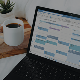 Office: Your Office Apps page menu button - an Office app displayed on a laptop screen.
