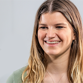 Northumbria student smiling 