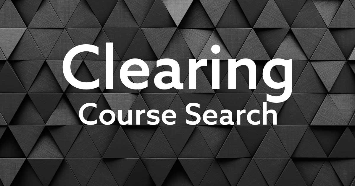 UCAS Clearing Clearing Courses 2023 Northumbria University