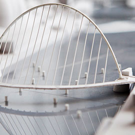 a close up of a boat