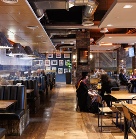 Image of social seated area