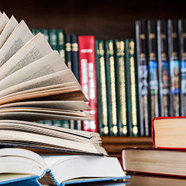 a close up of a book