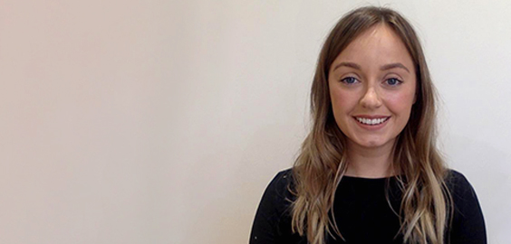 a woman smiling for the camera