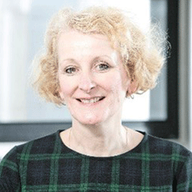 a woman smiling for the camera