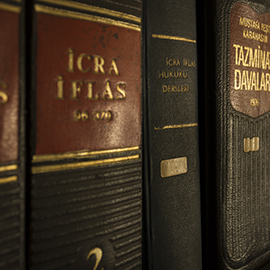 picture of close up law books