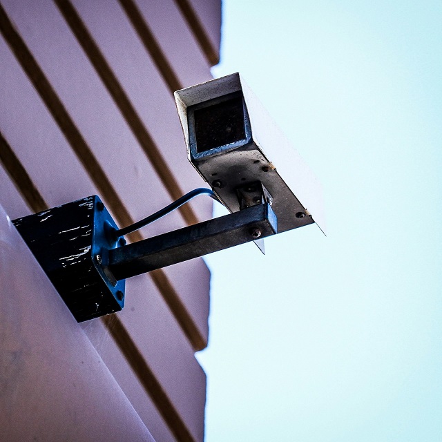 Image of CCTV camera attached to a wall