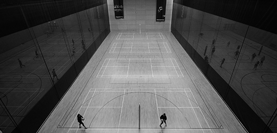 Photo of Northumbria's sports hall