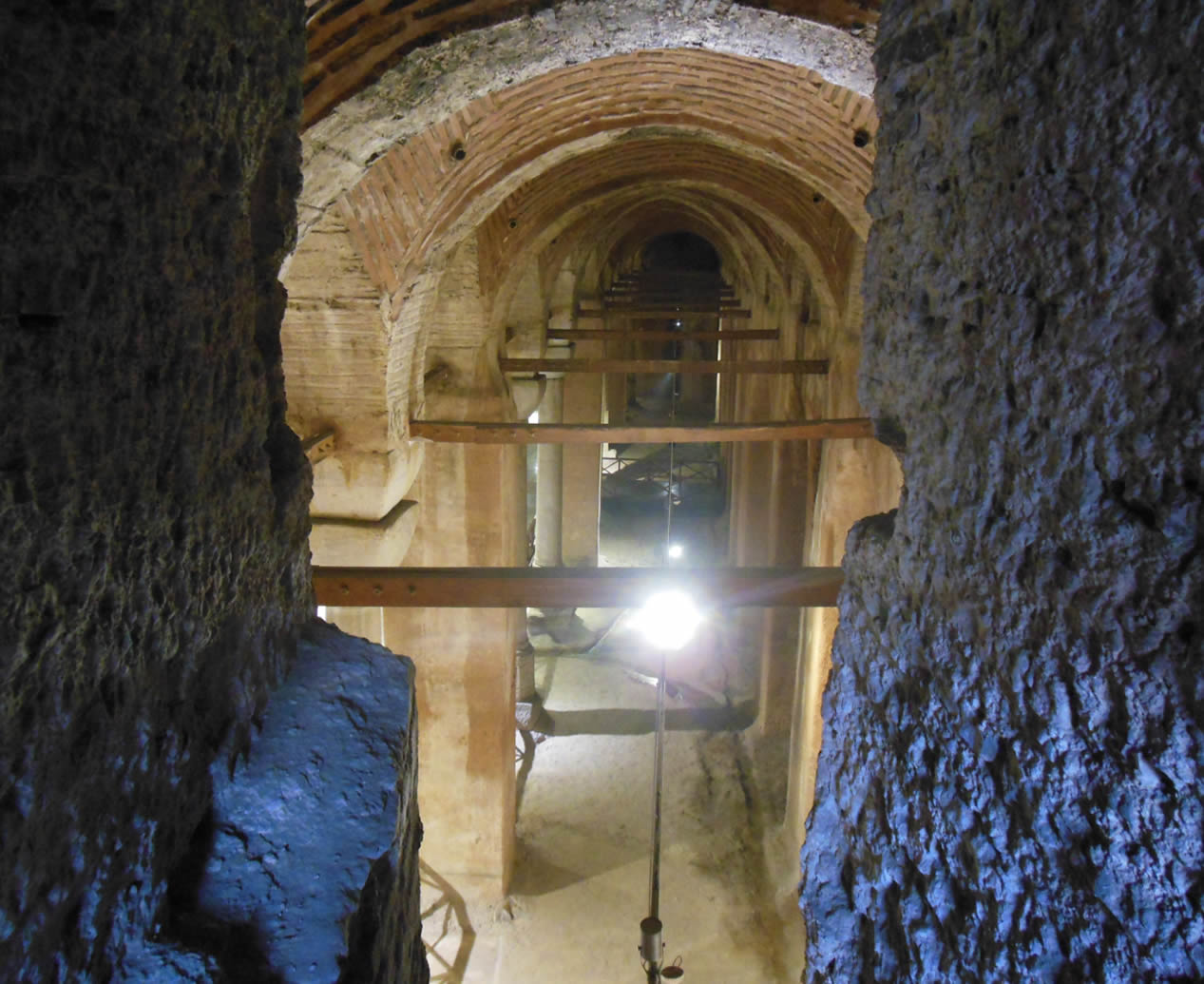 Caption: Byzantine Cistern for Storing Water, Istanbul