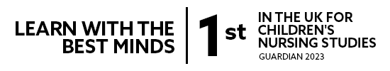 1st in the UK for child nursing